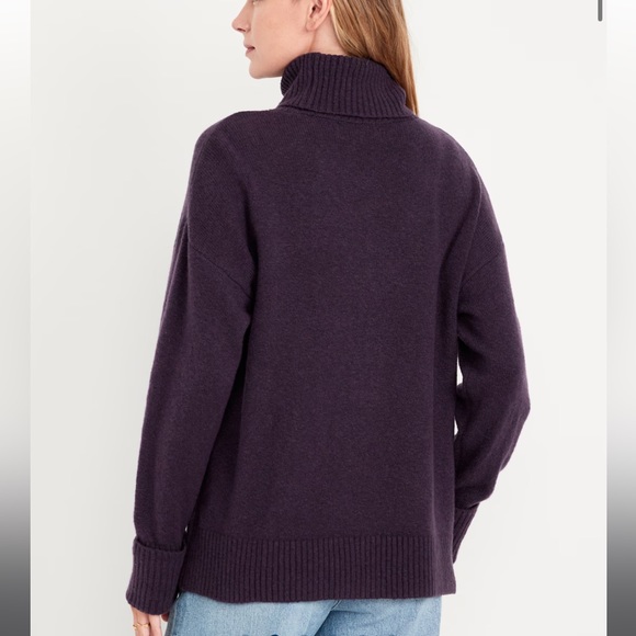 BLACK SoSoft Turtleneck Tunic Sweater - Picture 3 of 8